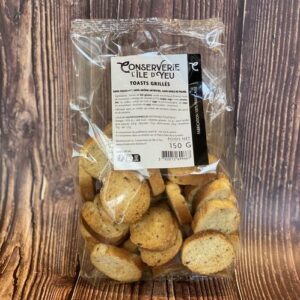 Toasts grillés 150g - Conserverie Ile d'Yeu