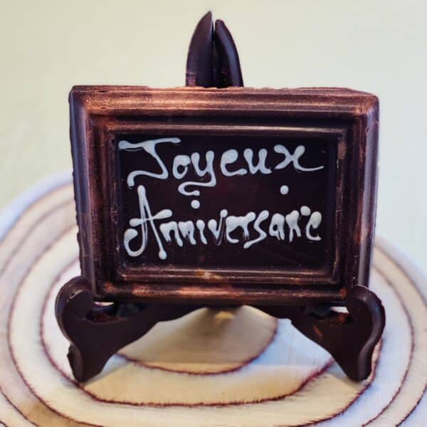 Chevalets en chocolat Valrhona