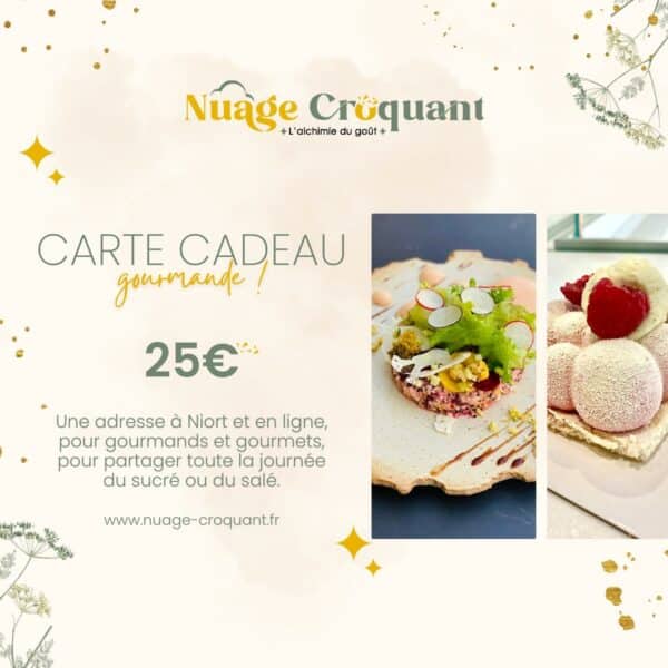 Chèque cadeau 25€