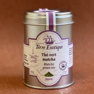 Thé vert matcha - Terre Exotique