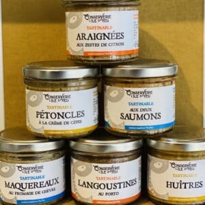 Tartinable au choix - Conserverie Ile d'Yeu