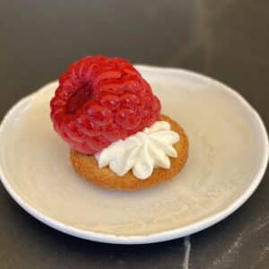 Framboise en trompe l'œil