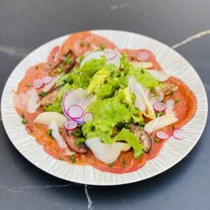 Carpaccio de bœuf