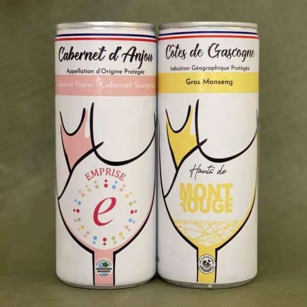 Canette de vin aux choix