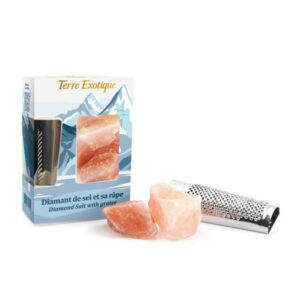 Diamant de sel et sa râpe - Terre Exotique