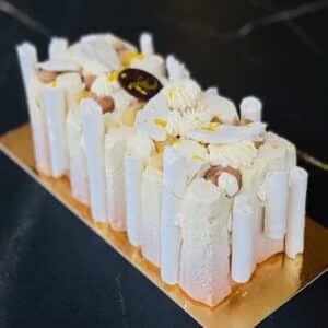 Bûche "façon Mont Blanc"