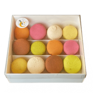 Coffret de macarons - 12 pièces