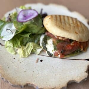 Foccacia burrata tomate